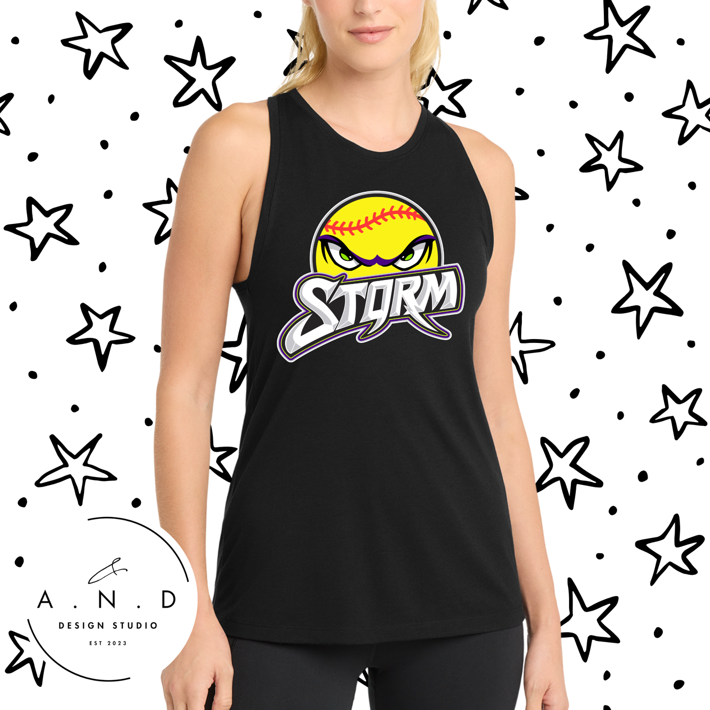 Storm Softball Tank Tops