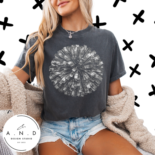 Distressed Pom Pom