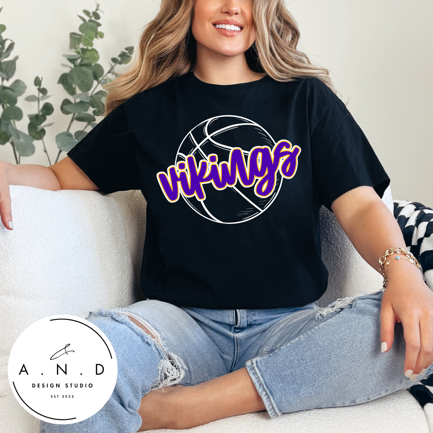 Vikings Basketball Ball