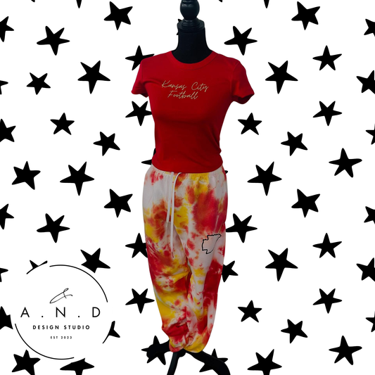 KC Tie-Dye - Chiefs Sweatpants