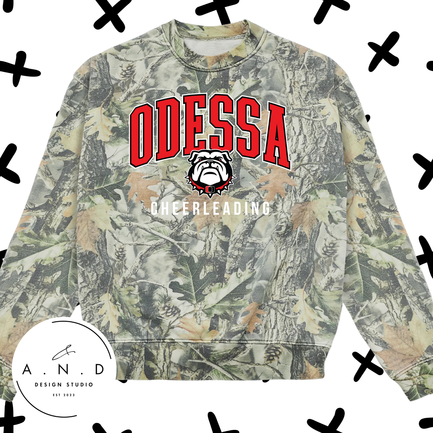 Odessa Cheerleading Vintage Camo/Vintage Leopard