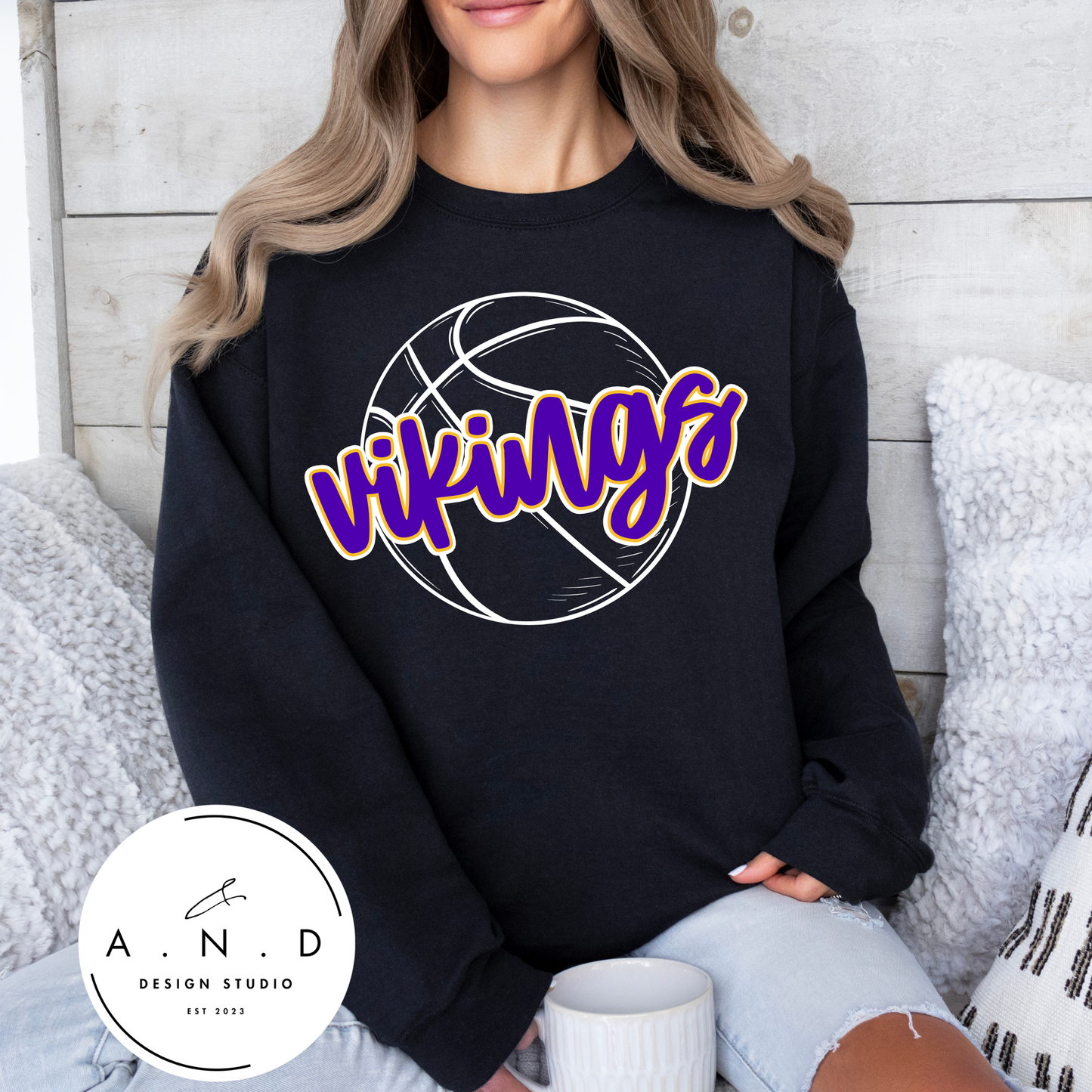 Vikings Basketball Ball