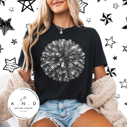 Distressed Pom Pom