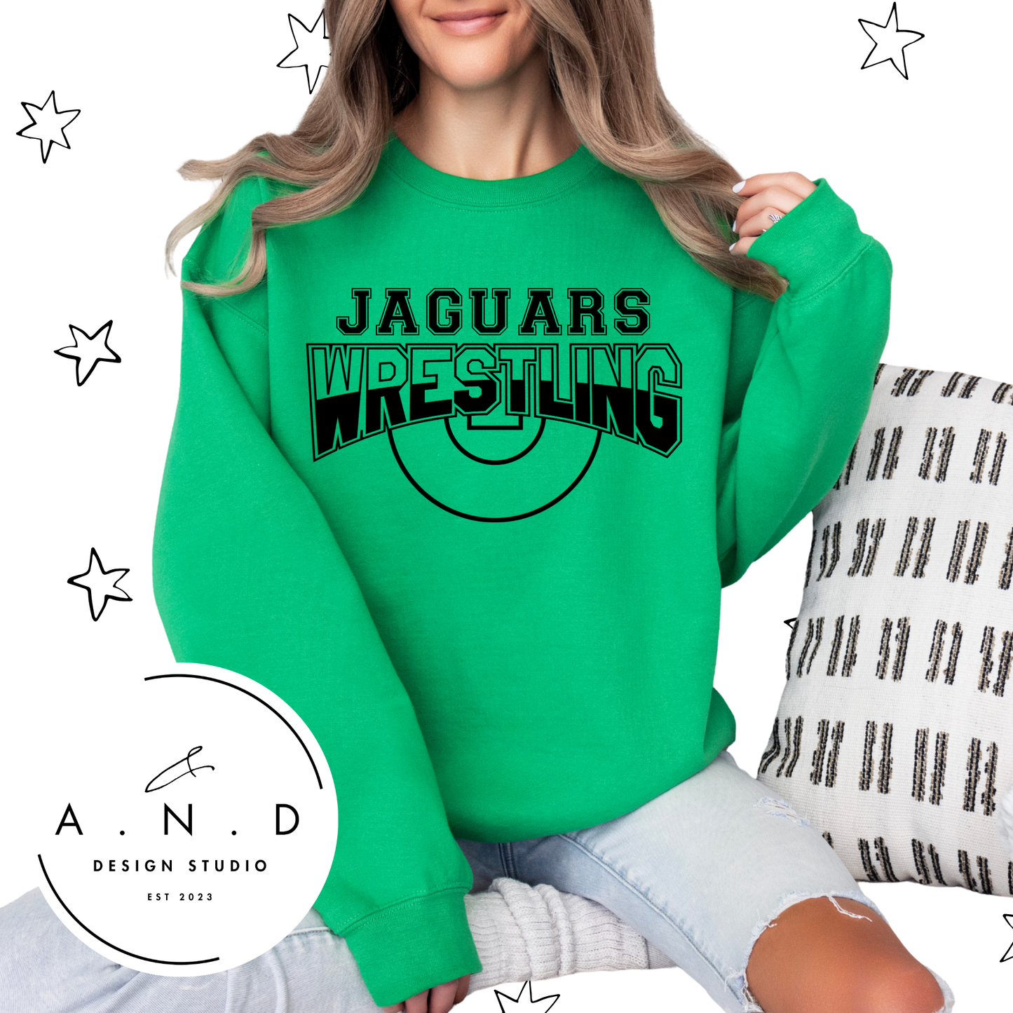 Jaguars Wrestling Mat