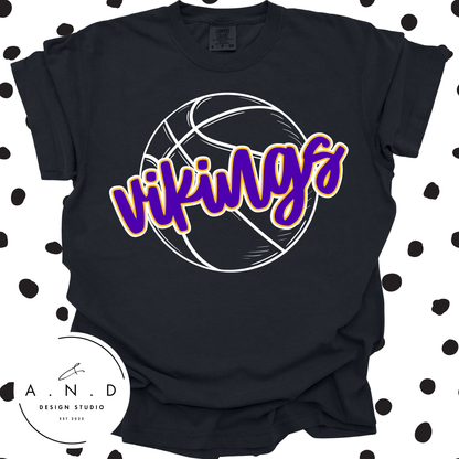Vikings Basketball Ball