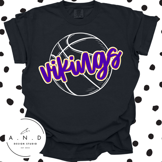 Vikings Basketball Ball