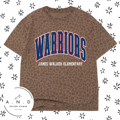 Warriors Vintage Leopard