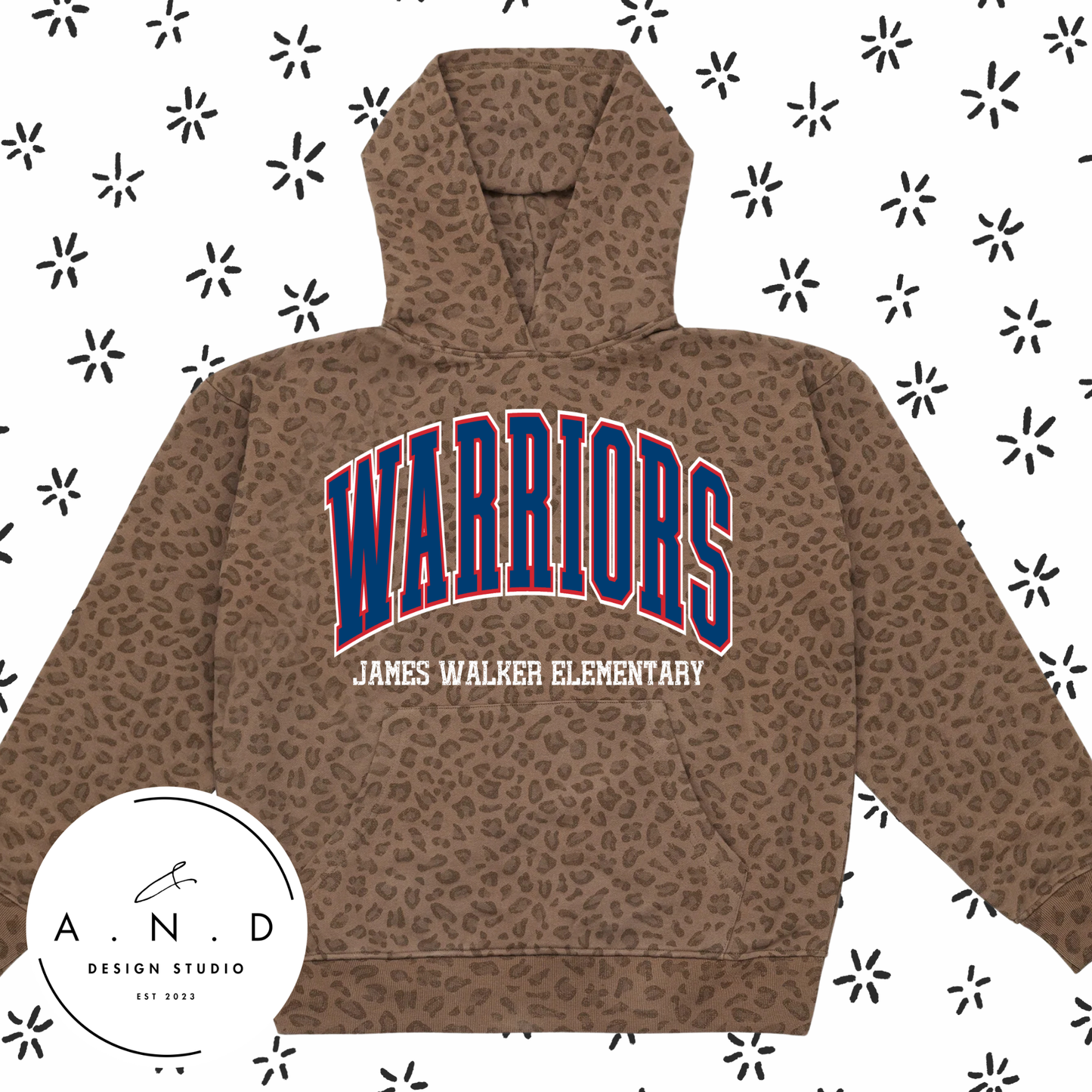 Warriors Vintage Leopard