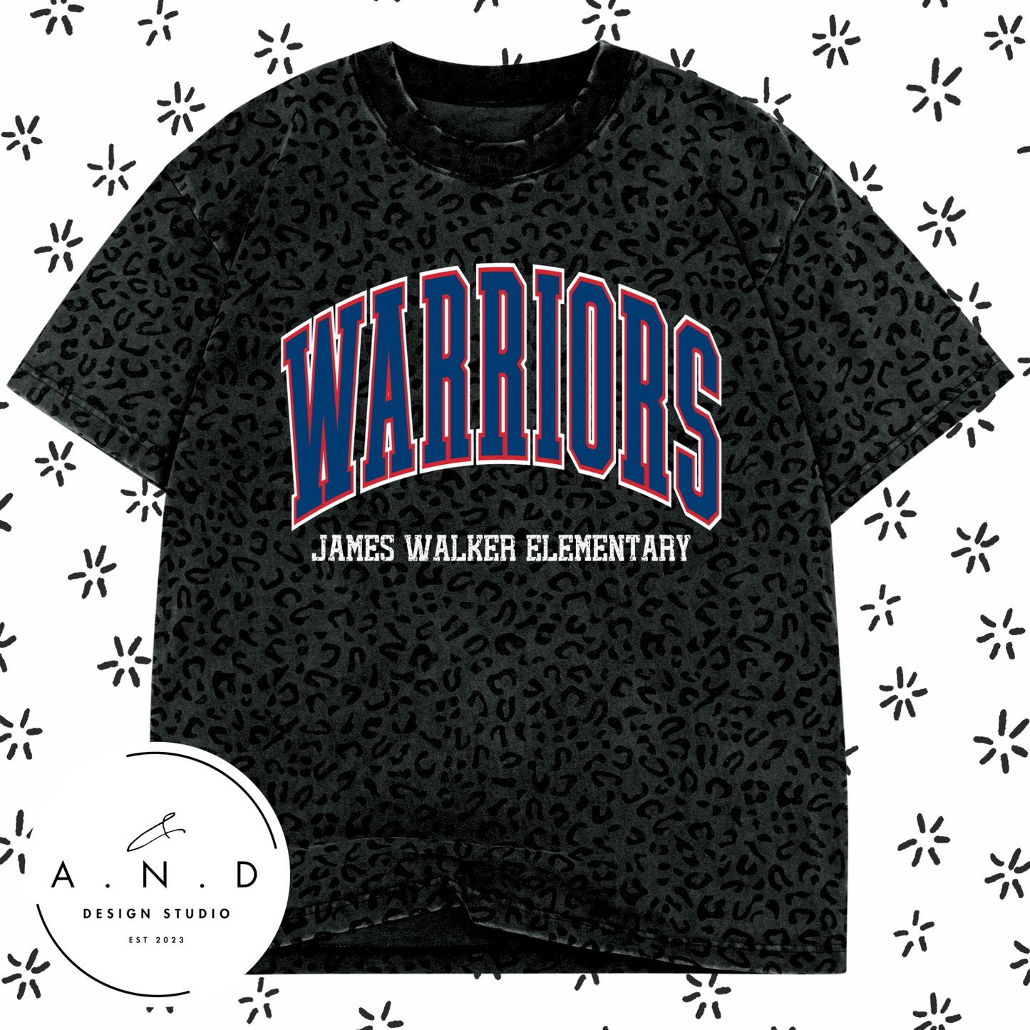 Warriors Vintage Leopard