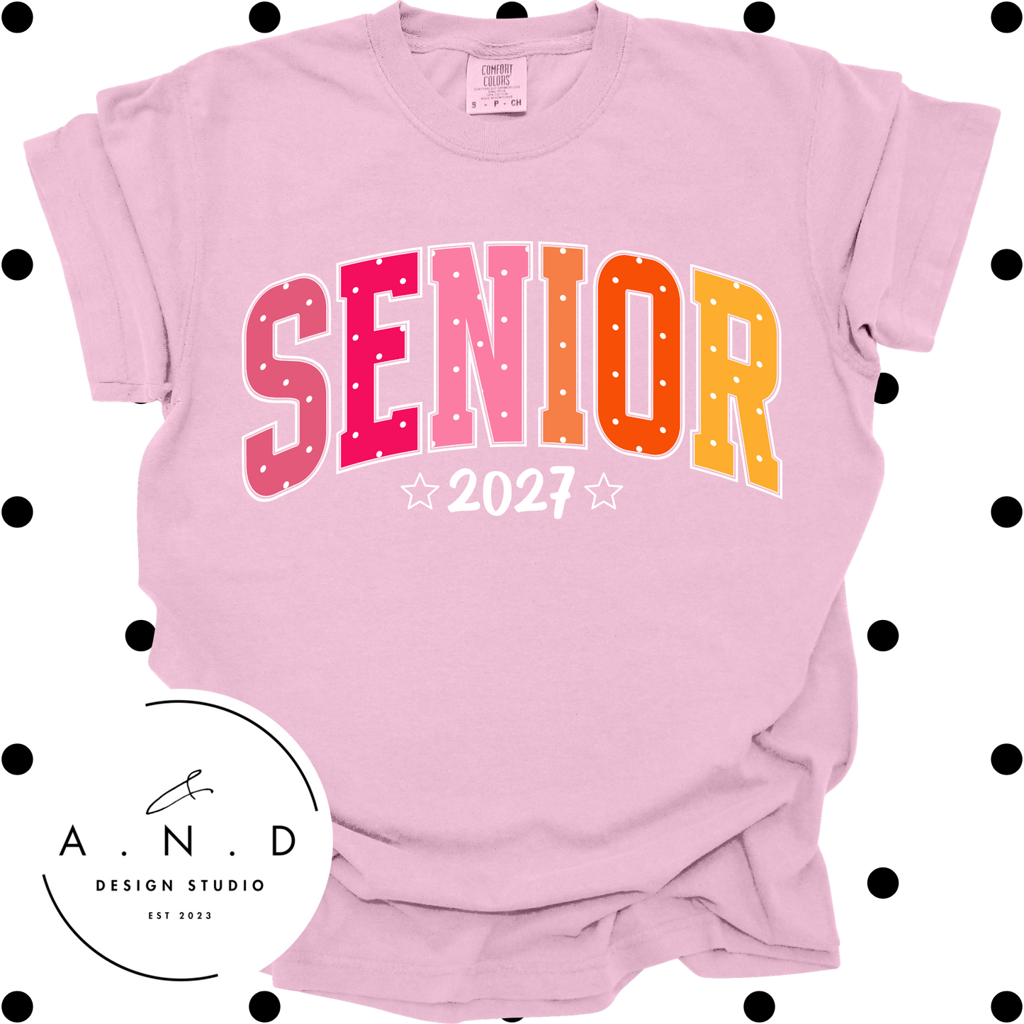 SENIOR 2027 Polka Dots