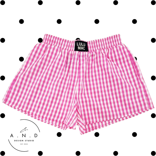 Gingham Shorts