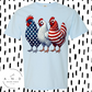 RED, WHITE, & CHICKEN