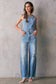 DISTRESSED DAD JEANS
