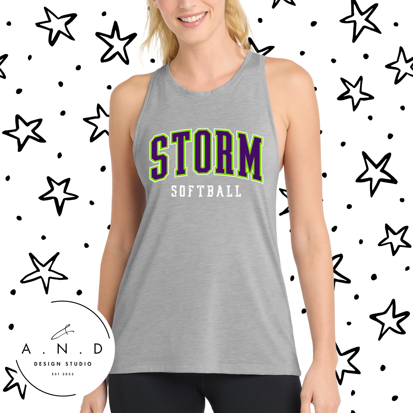 Storm Softball Tank Tops