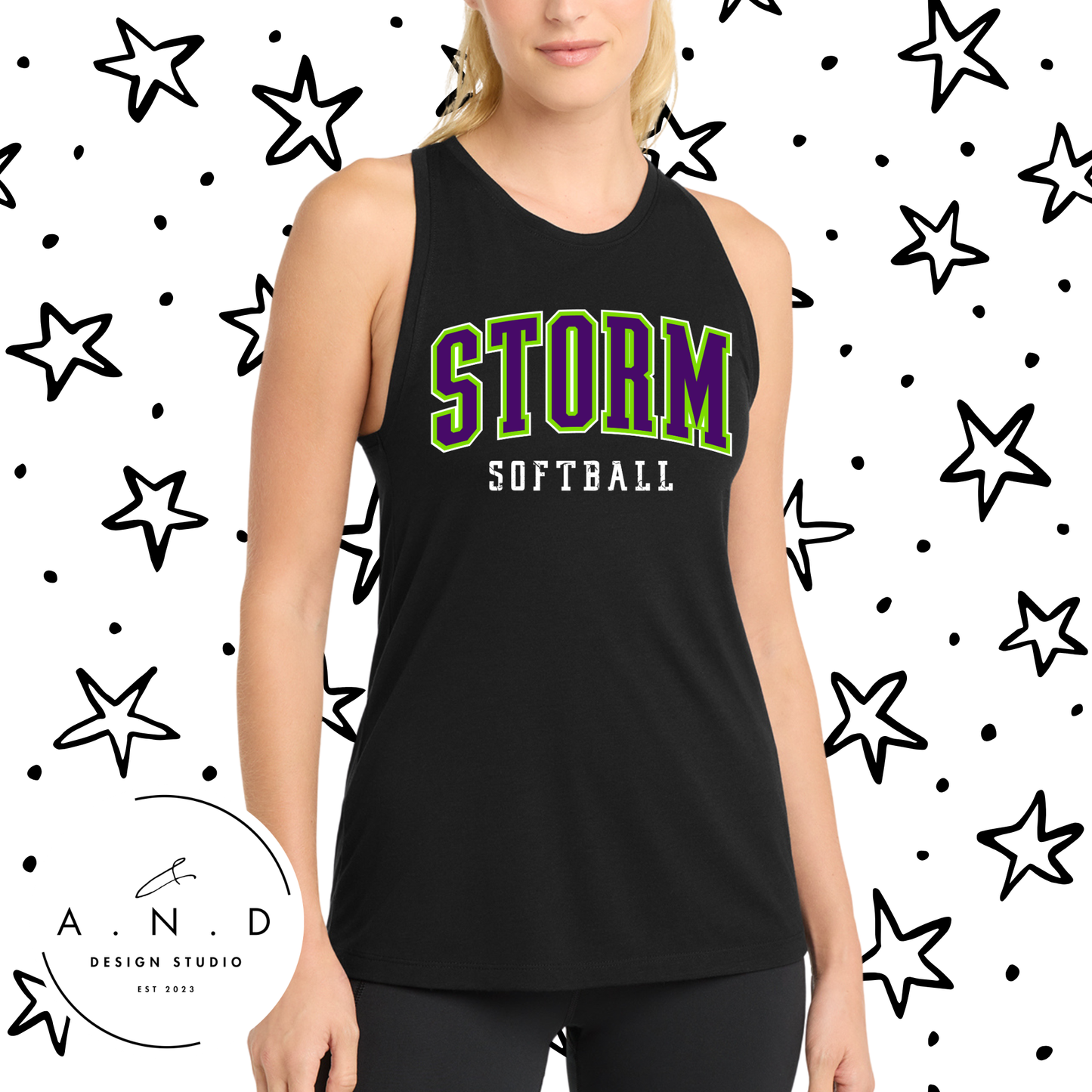 Storm Softball Tank Tops