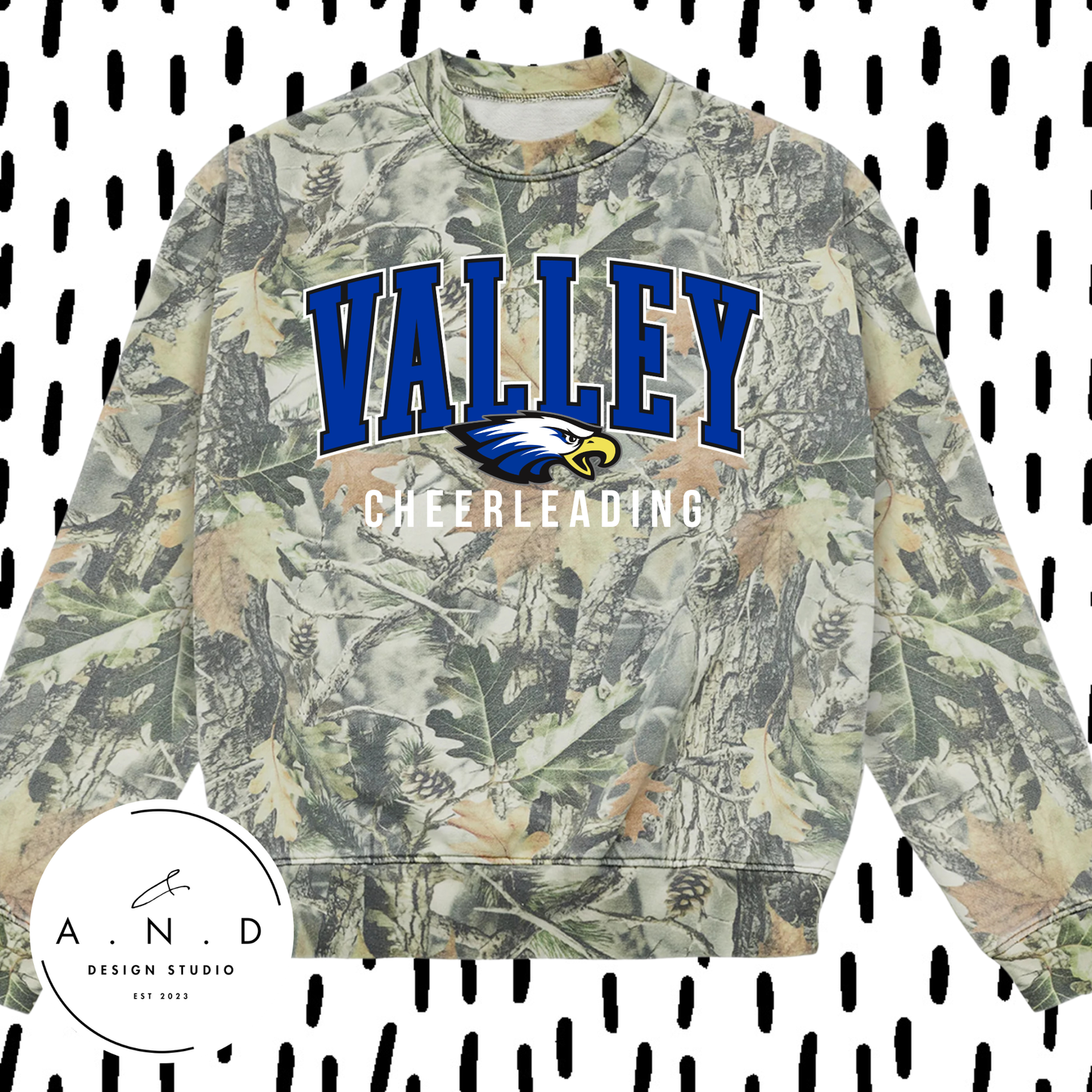 VALLEY Cheerleading Camo/Vintage Leopard