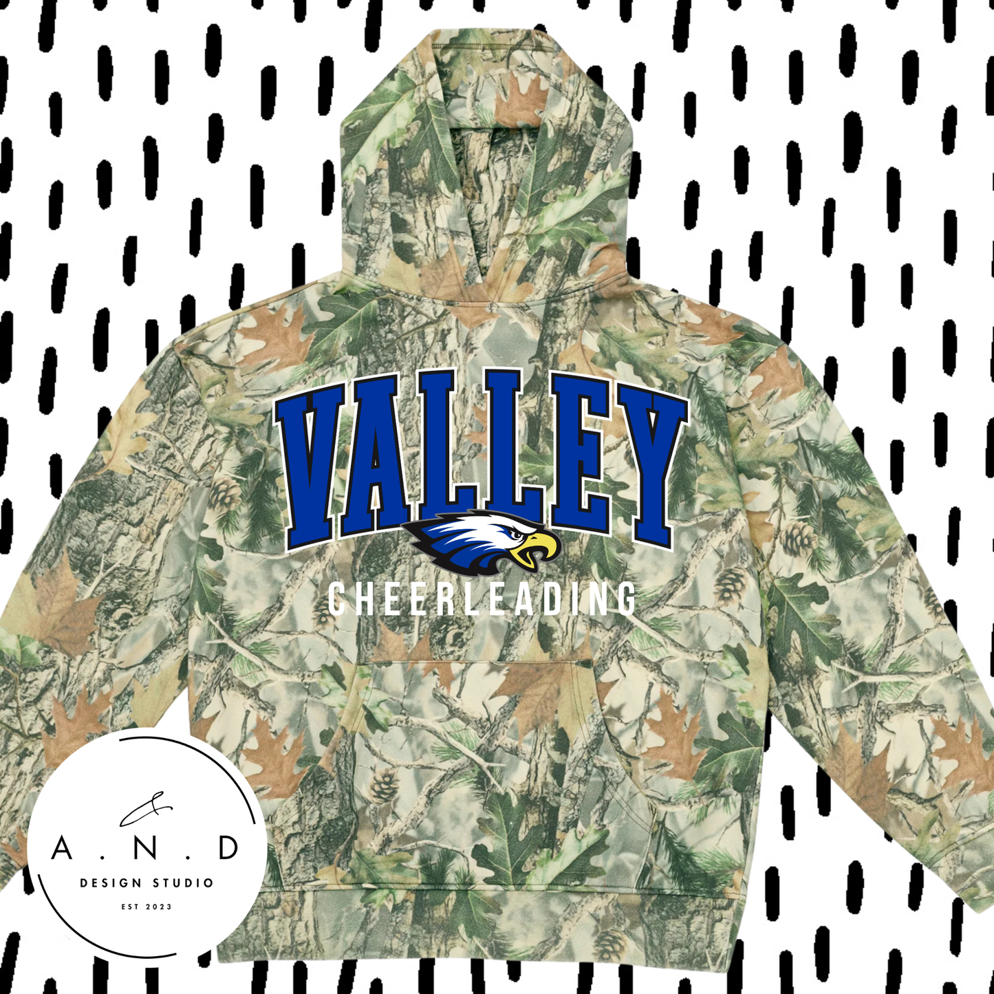 VALLEY Cheerleading Camo/Vintage Leopard