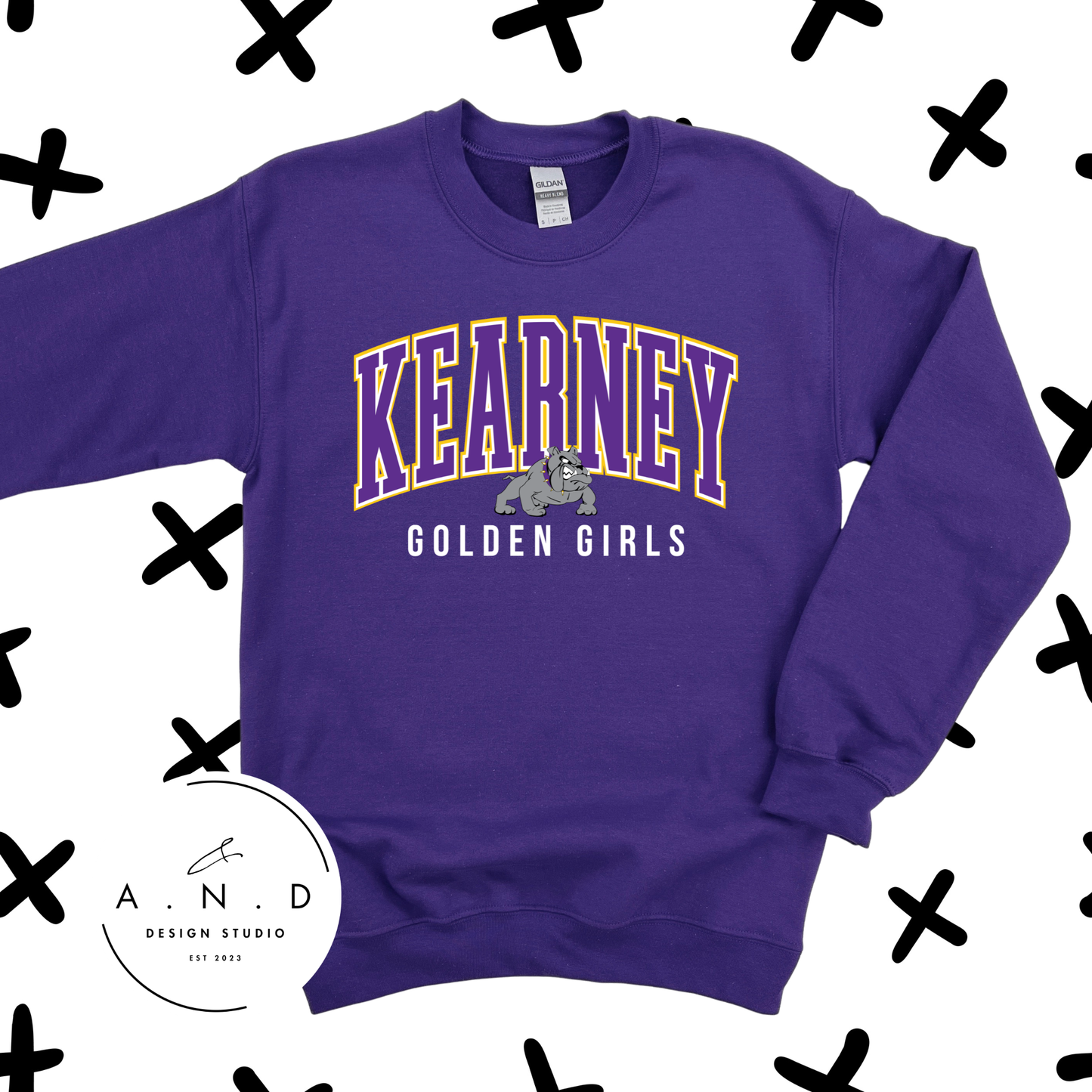 Kearney Bulldogs Golden Girls Stacked