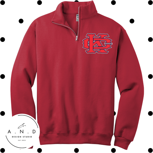 KC Express- Fleece Quarter Zip