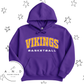 Vikings Basketball Arched