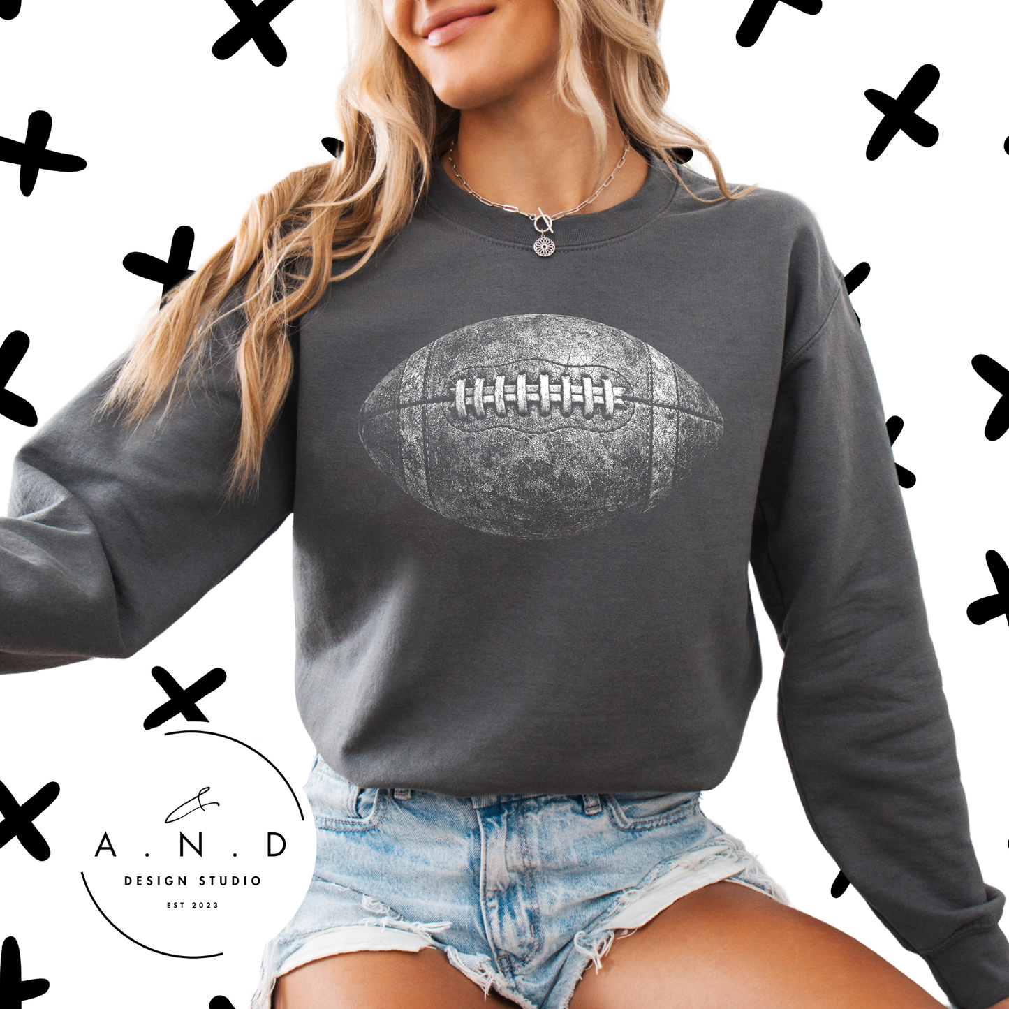 Distressed Football