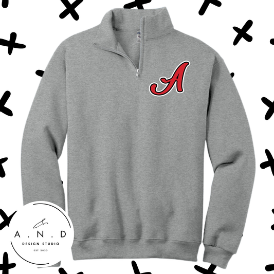 Aces- Fleece Quarter Zip