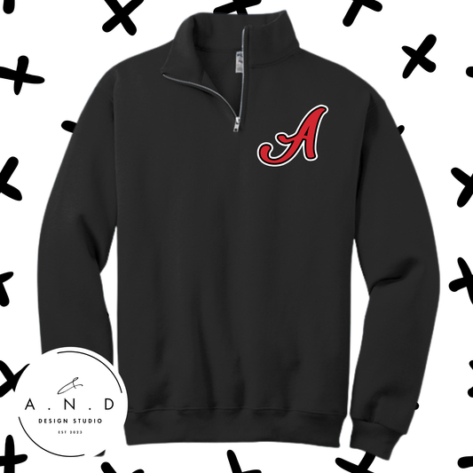 Aces- Fleece Quarter Zip