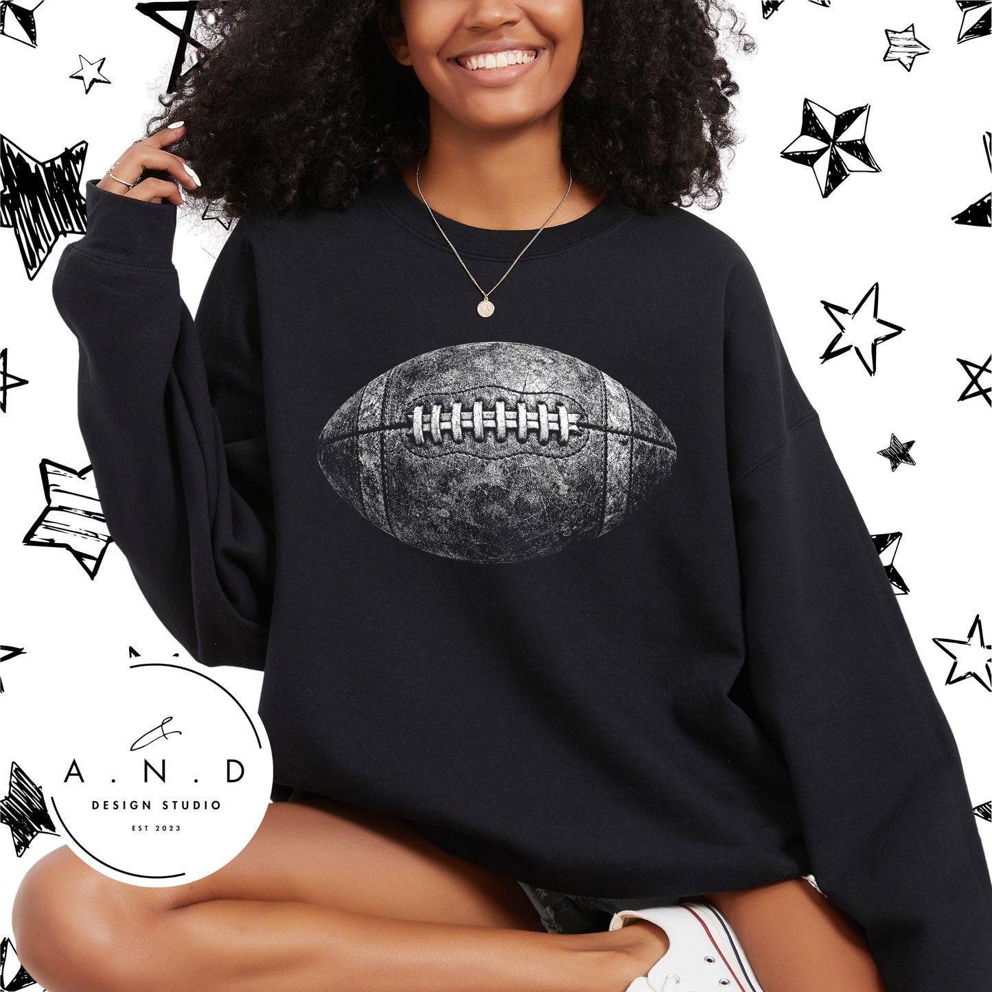 Distressed Football