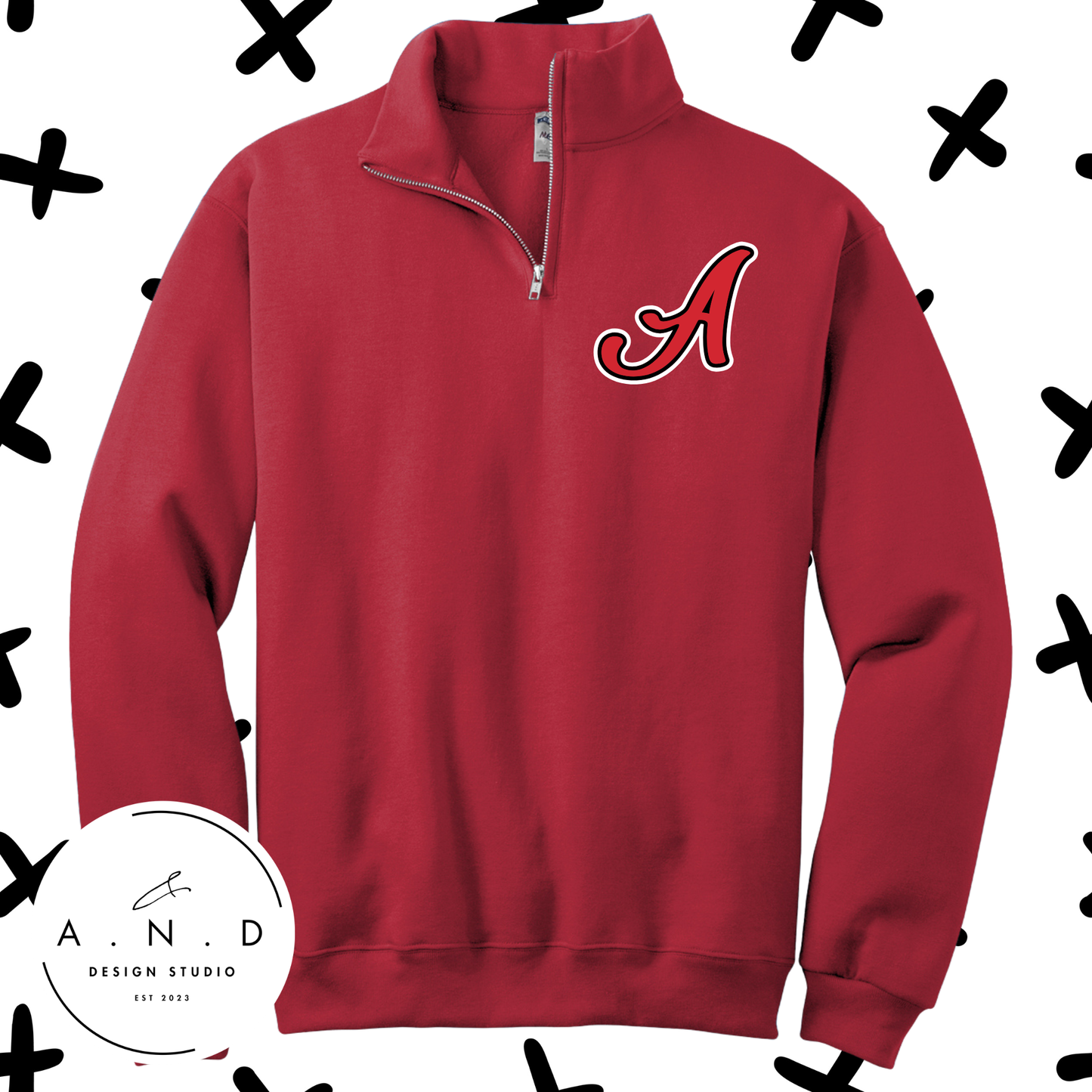 Aces- Fleece Quarter Zip