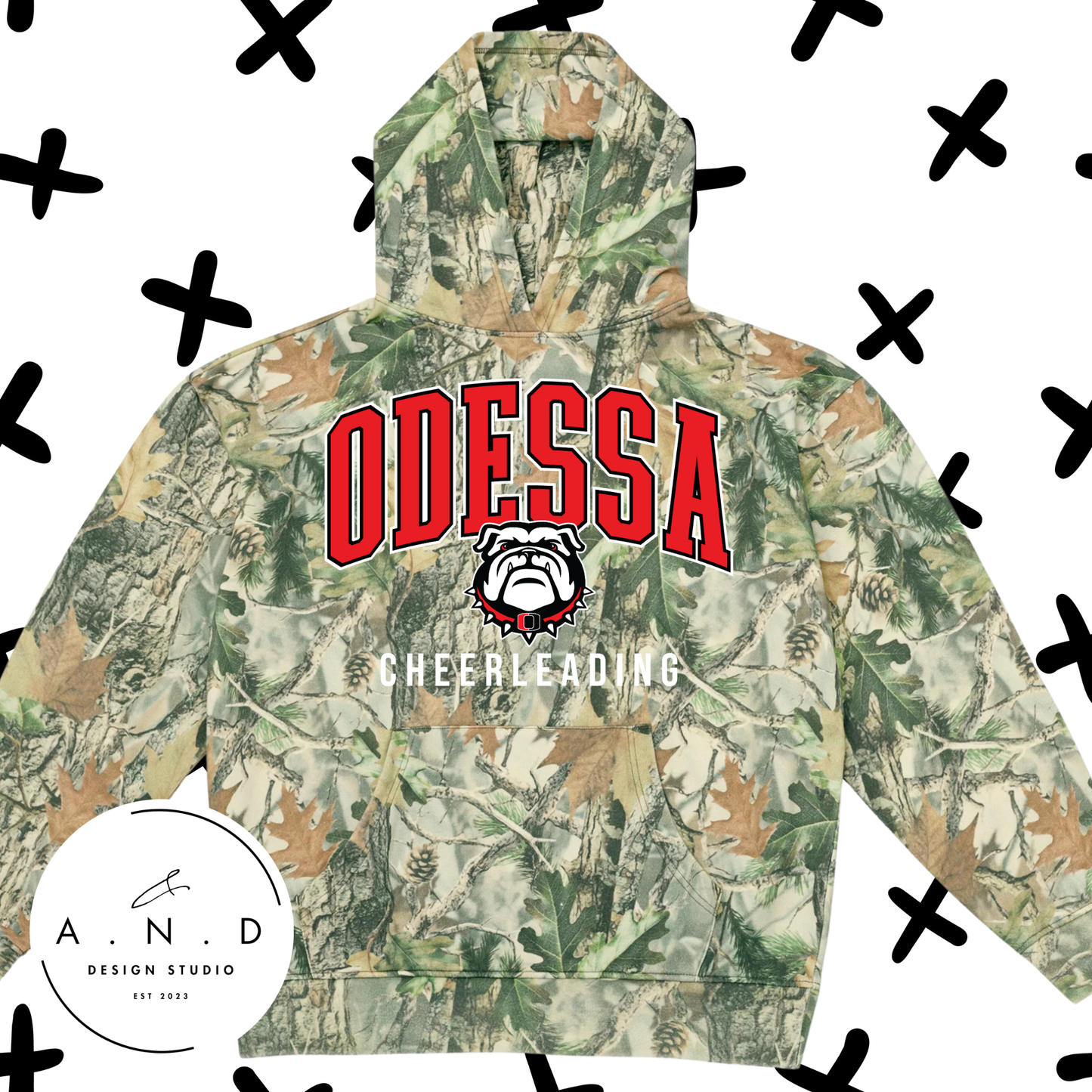 Odessa Cheerleading Vintage Camo/Vintage Leopard