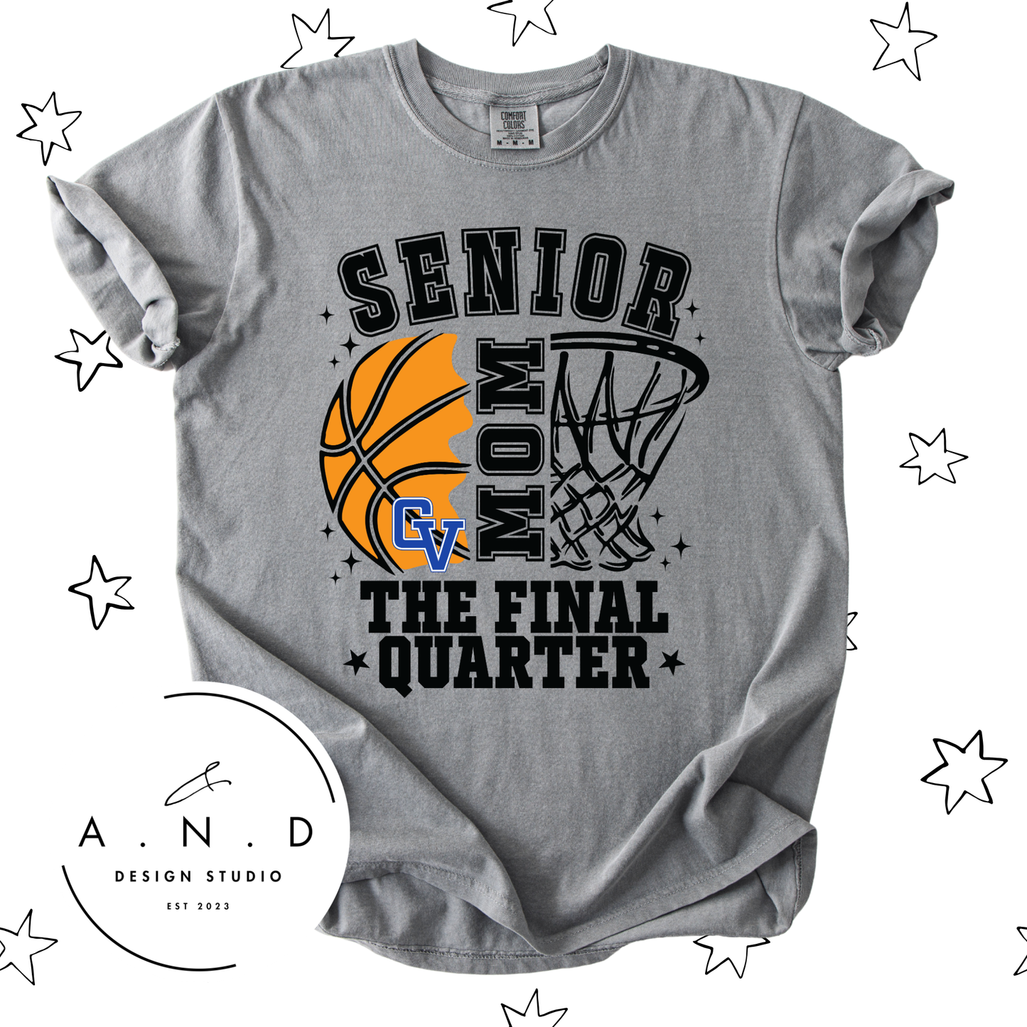 Senior Mom Final Quarter Eagles Basketball