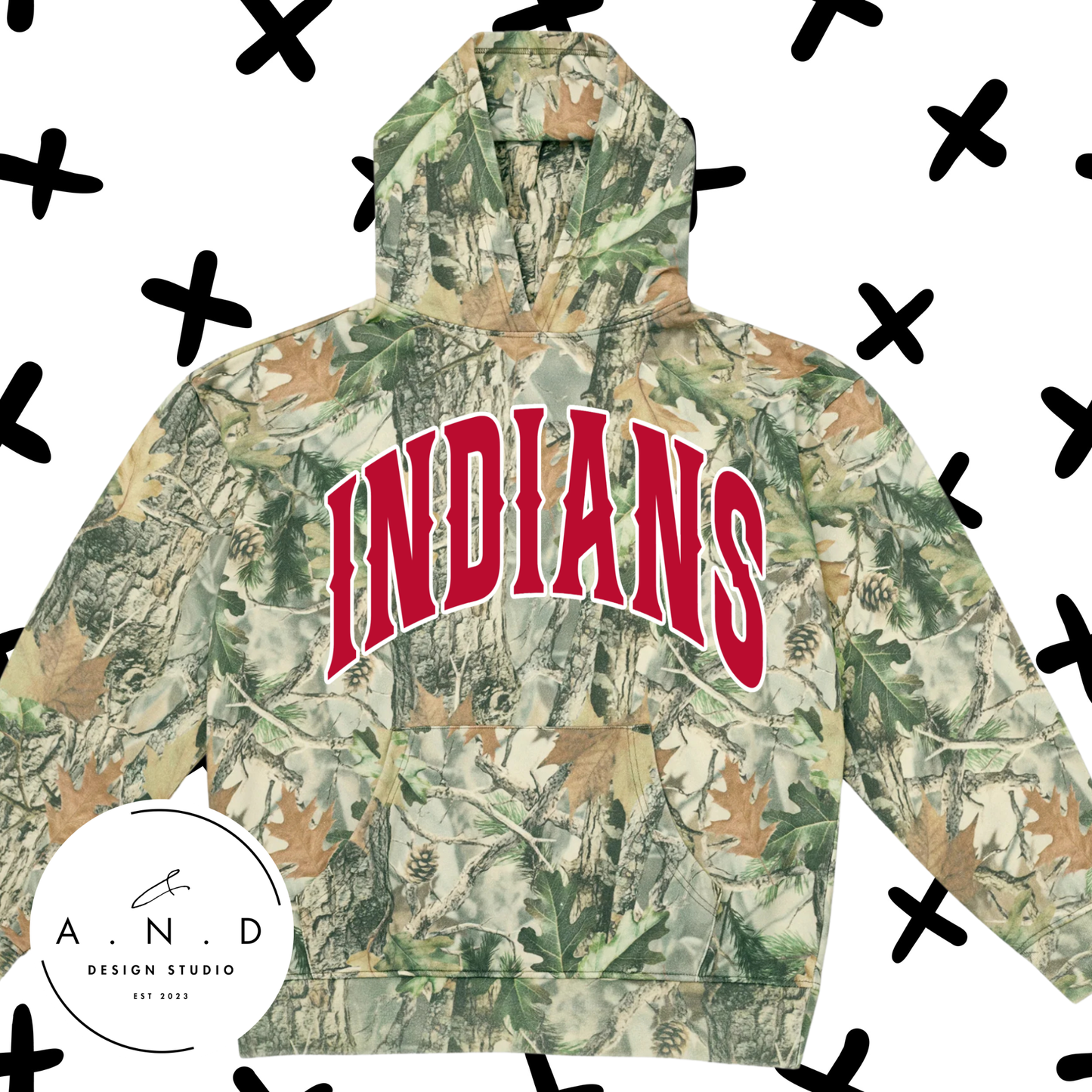 Indians Camo (Green, Grey, Duck)