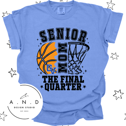 Senior Mom Final Quarter Eagles Basketball
