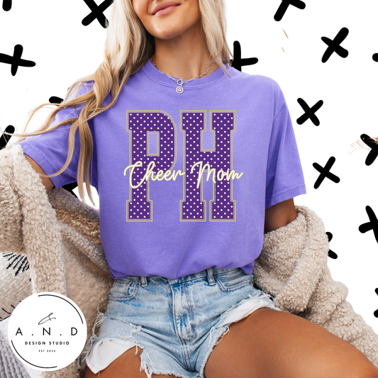 PH Polka Dots- Cheer Mom