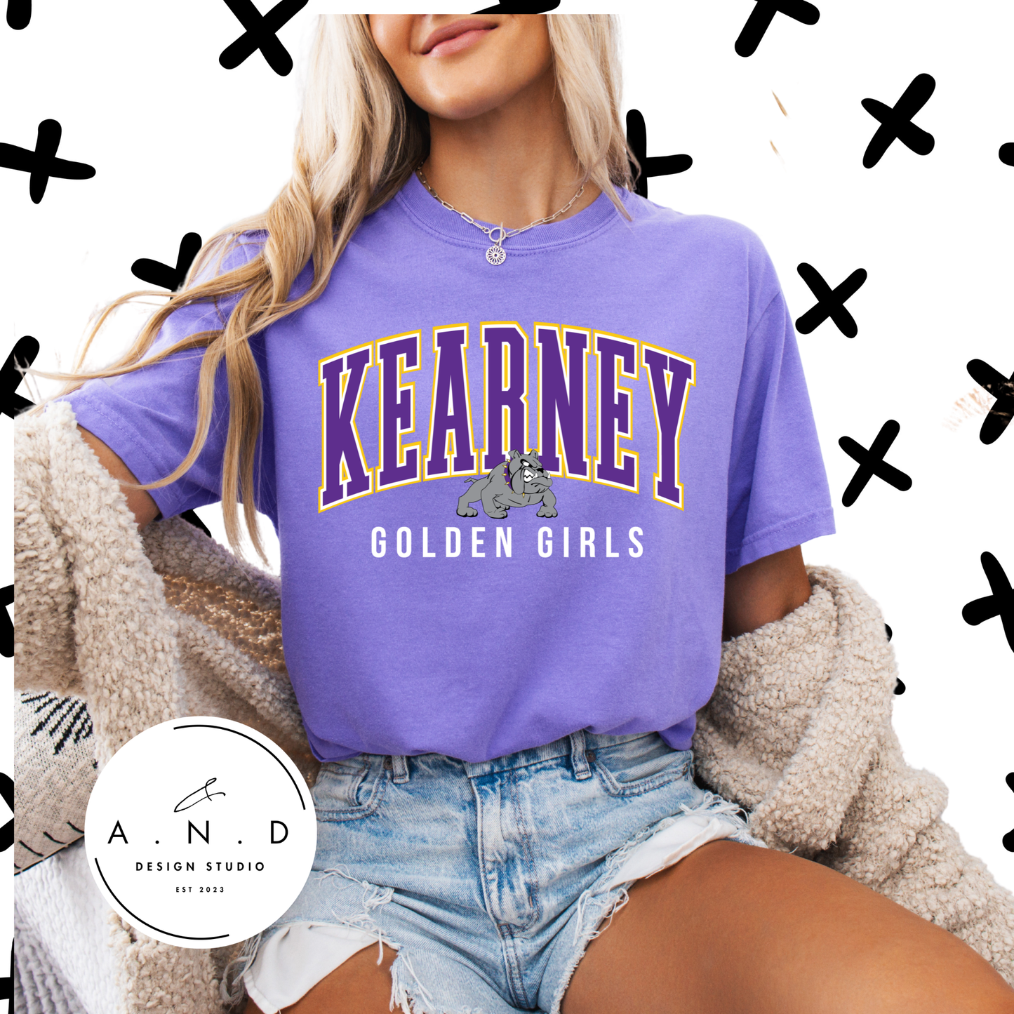 Kearney Bulldogs Golden Girls Stacked