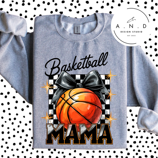 Basketball Mama Bow
