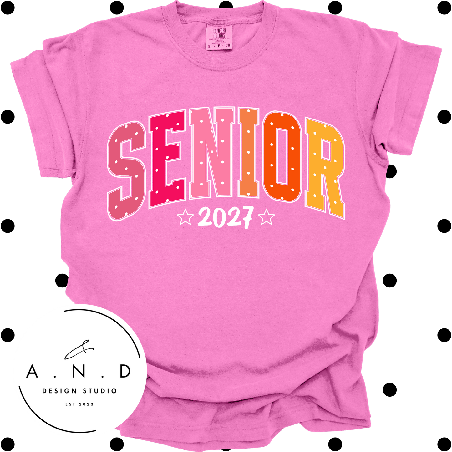 SENIOR 2027 Polka Dots