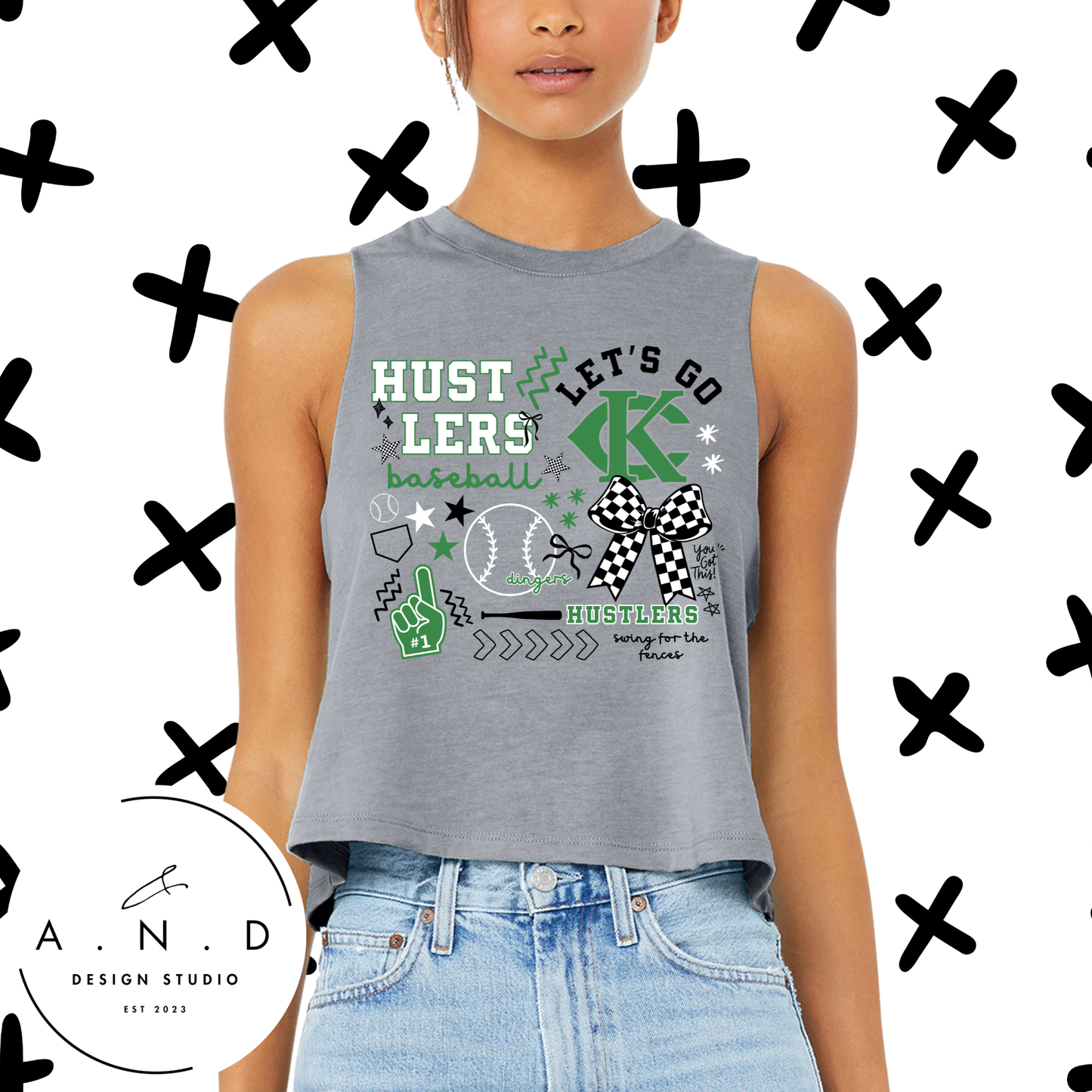 Hustlers Baseball Tank Tops
