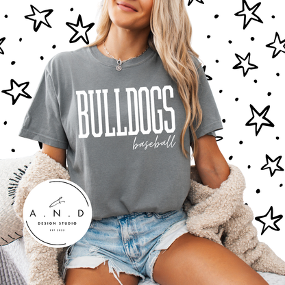 Bulldogs Baseball- Tall