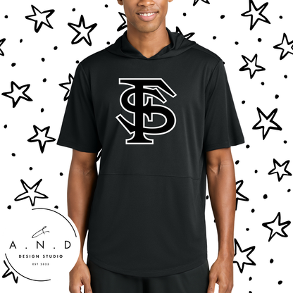 Fighting Squirrels Club Short Sleeve Hoodie