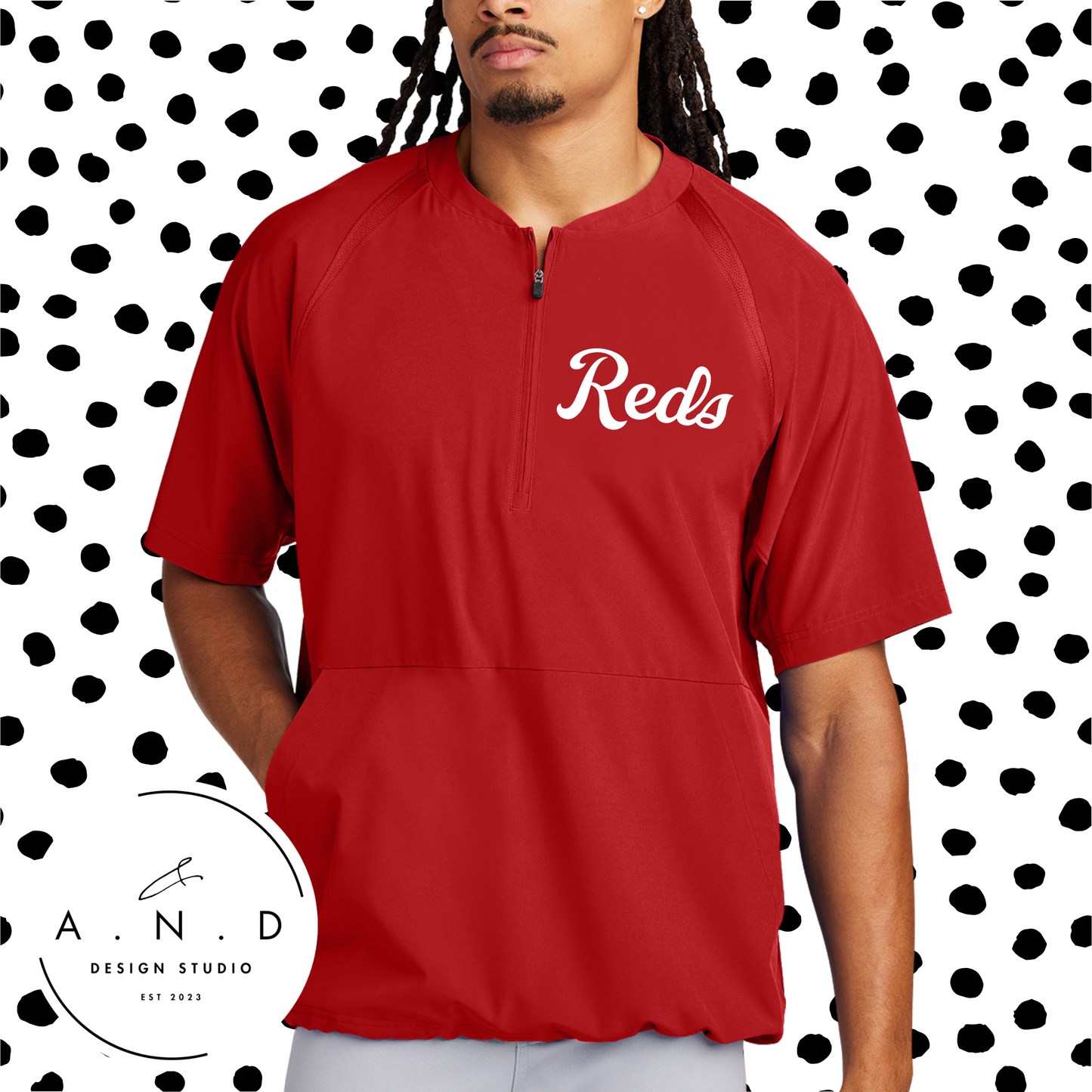 BPC- 1/2 Zip Short Sleeve Jacket