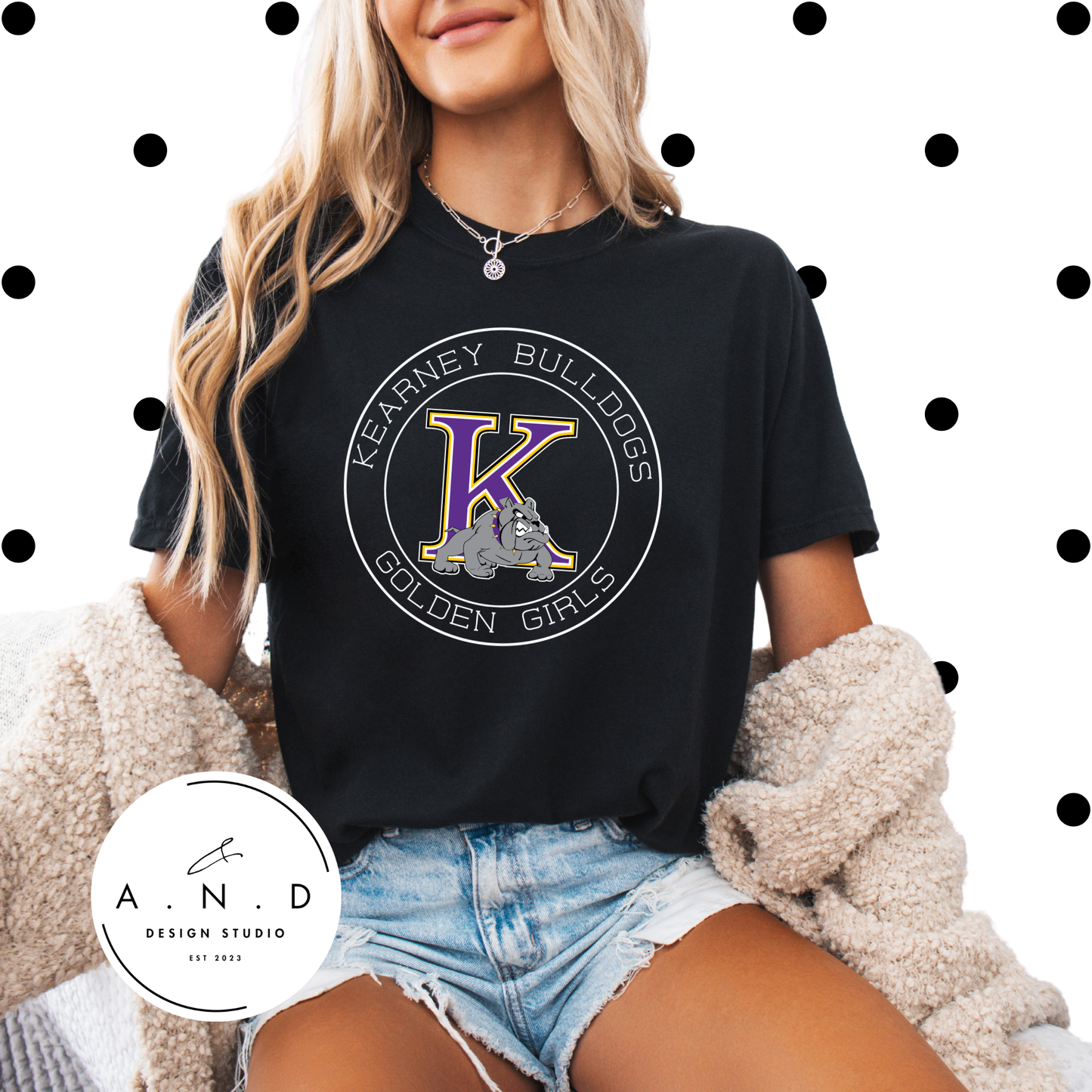 Kearney Bulldogs Golden Girls Circle