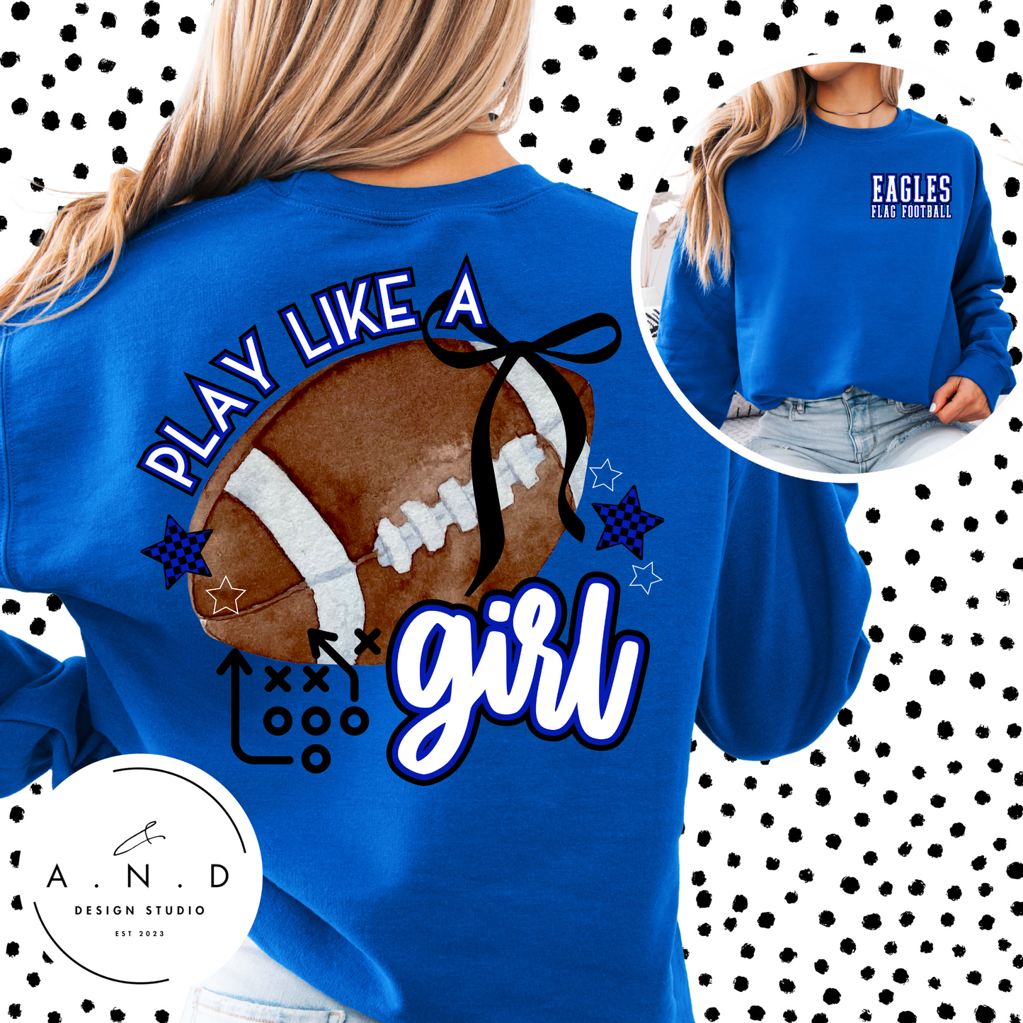 Eagles PLAY LIKE A GIRL- Flag Football