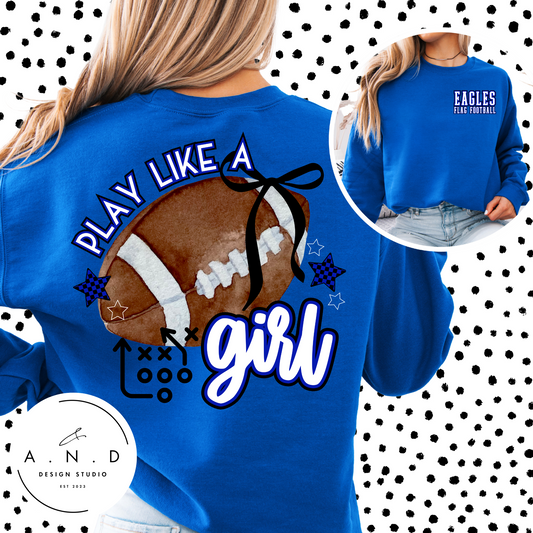Eagles PLAY LIKE A GIRL- Flag Football