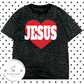 JESUS Heart Vintage Camo/Vintage Leopard