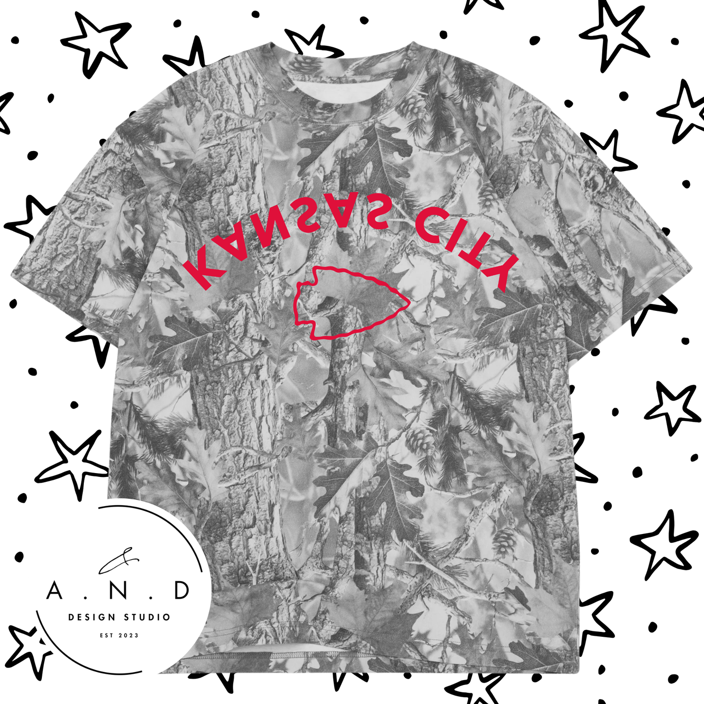 Kansas City Upside Down Camo/Leopard