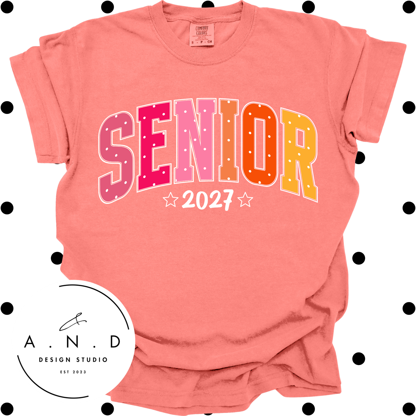 SENIOR 2027 Polka Dots