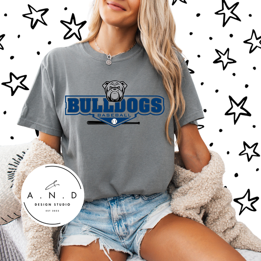 Bulldogs Baseball Logo