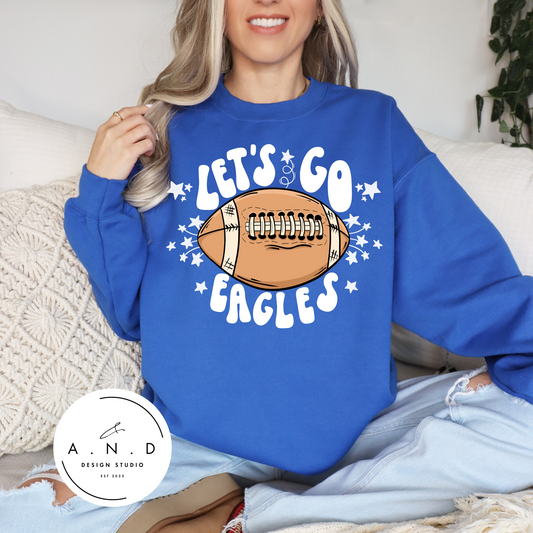 Let's Go Eagles- Football
