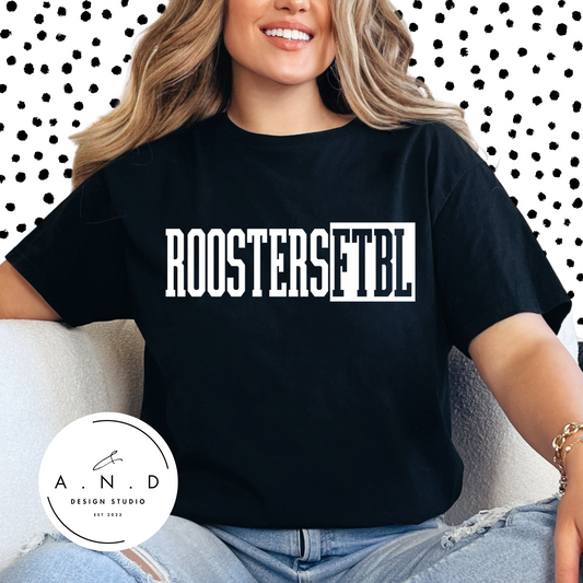 Roosters FTBL - white